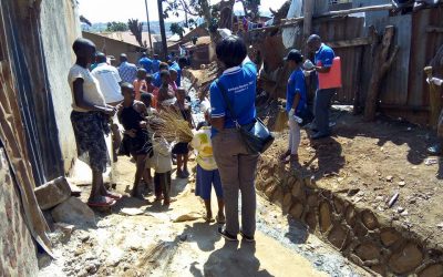 A mother struggling in the slums -Kampala Mission