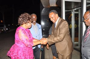 AE-International-Team-Leader--welcoming-Honorable-Governement---Minister--Godfridah--to-officiate-the-executive-dinner-(2)